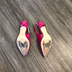 Michael Kors Shoes - Michale Kors Fuchsia Slingback Heels Michael Kors Shoes - Michale Kors Fuchsia Slingback Heels